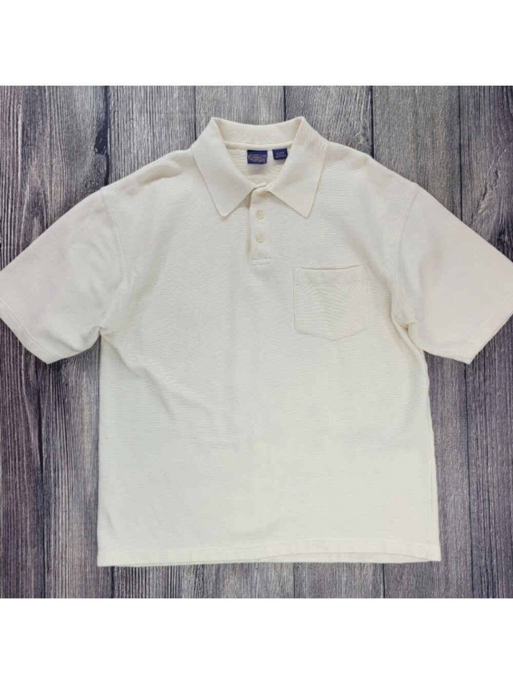 Pendleton Men's Ribbed Cotton Polo Shirt